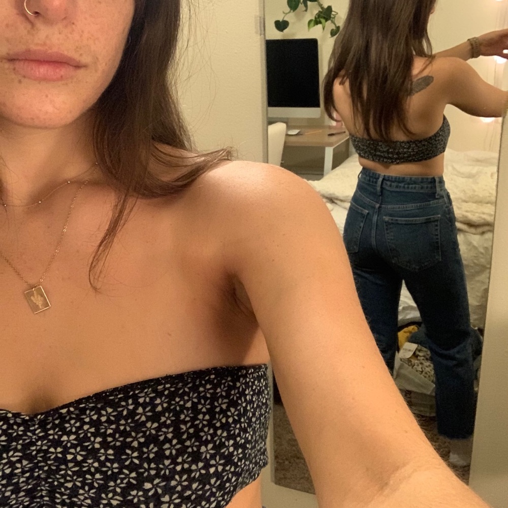 Brandy Melville floral bandeau